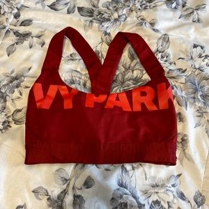 Ivy Park XS - Red sports bra